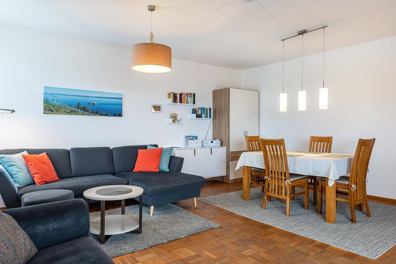 Ganze Ferienwohnung, Mit Südbalkon und herrlichem See- und Alpenblick in Meersburg, Obersee (Bodensee)