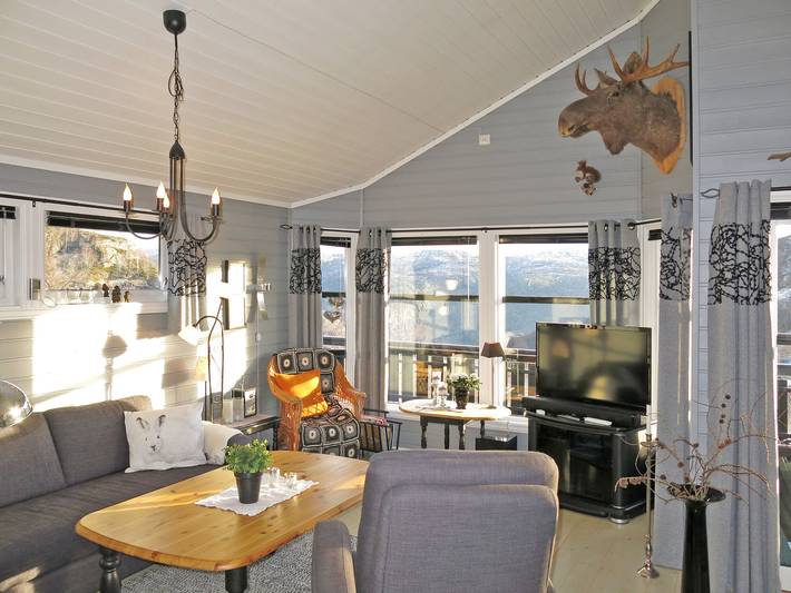 Ferienhaus für 6 Personen, mit Terrasse in Åseral - 2