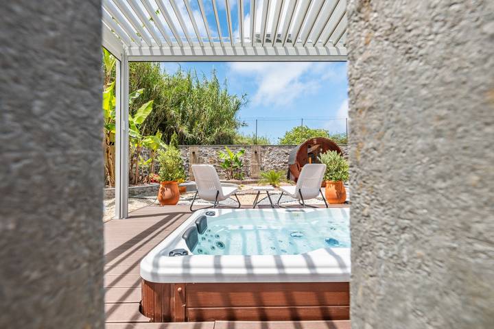 Villa für 4 Personen, mit Whirlpool und Garten sowie Sauna auf Madeira