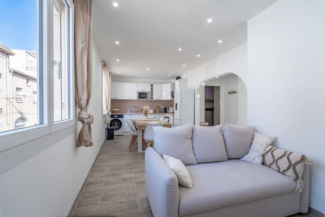 Appartement entier, Appartement 6 personnes à  Port-la-Nouvelle avec Wi-Fi et climatisation in Port-la-Nouvelle, Côte d'Améthyste