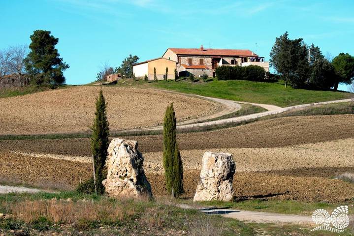 Casa vacanza per 5 persone, con Terrazza e Giardino nonché Panorama a Cinigiano