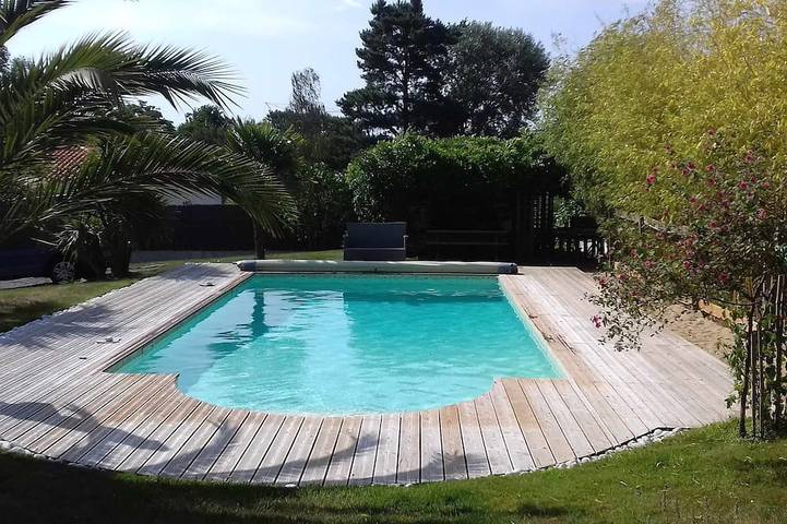 Maison de vacances pour 6 personnes, avec piscine et jardin