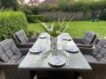 Ferienhaus für 6 Personen, mit Garten und Terrasse in Grömitz