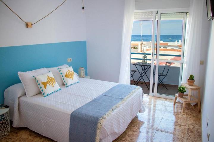 Maison d’hôte pour 2 personnes, avec Balcon ainsi que Terrasse et Jardin à Mojácar