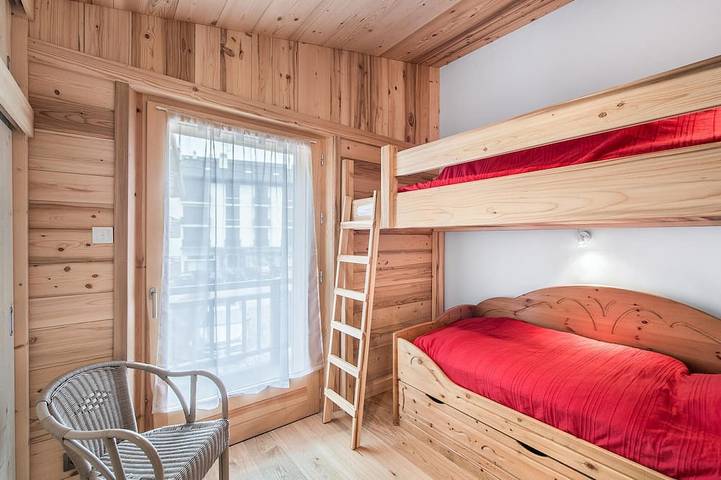 Apartamento entero, Encantador apartamento 3 piezas en el centro de Megève, ideal para 4 pers in Megève, Pays du Mont-Blanc