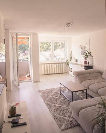 Ferienwohnung für 3 Personen, mit Balkon und Ausblick in Sonthofen