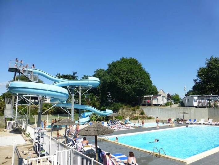 Camping pour 2 personnes, avec bassin pour enfant à La Baule-Escoublac