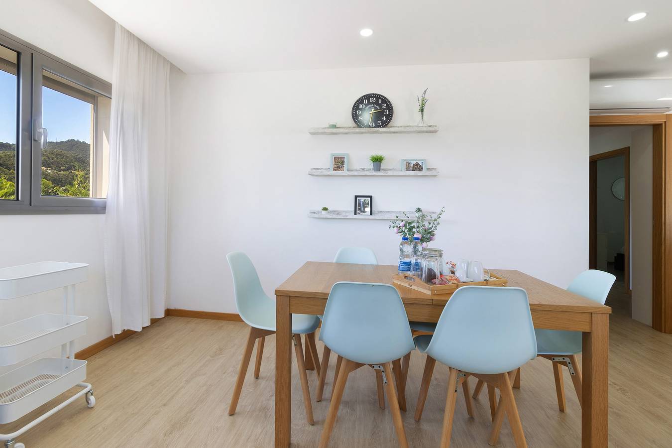 Ferienhaus 'Al Do Paço - Zwischen Braga und Geres' mit Bergblick, Wi-Fi und Klimaanlage in Goães, Braga Distrikt