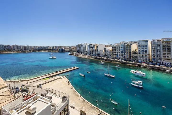 Vakantiewoning voor 7 personen, met Uitzicht op zee en Balkon in Malta