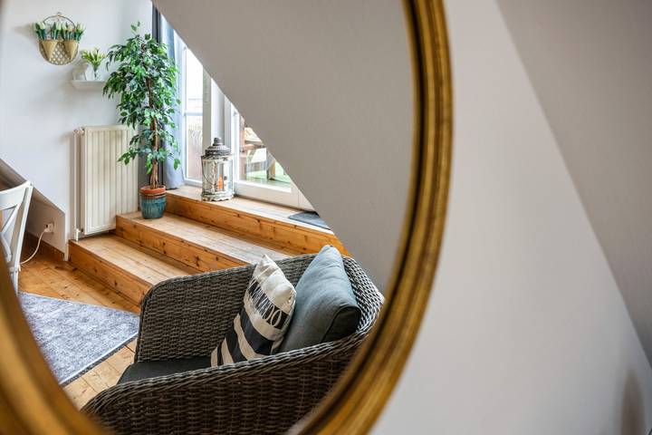 Entire apartment, Holiday Apartment 'Weitblick' with Rooftop Terrace and Wi-Fi in Wesselburen, Dithmarschen