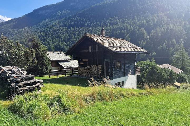 Chalet für 6 Personen, mit Garten in Evolène