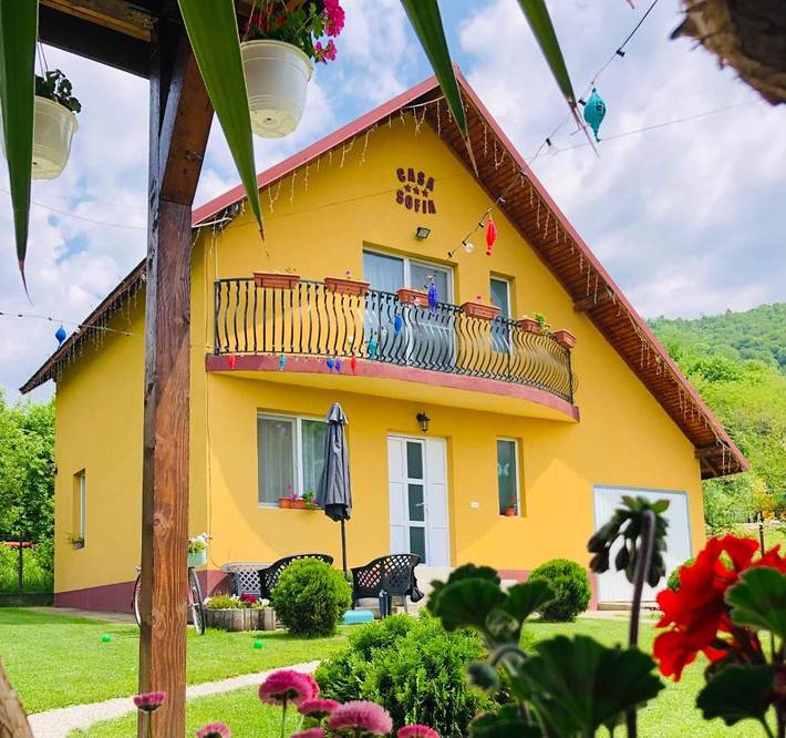 Willa dla 6 osób, z ogród i basen oraz widok, zwierzęta dozwolone w Karpaty (Rumunia)