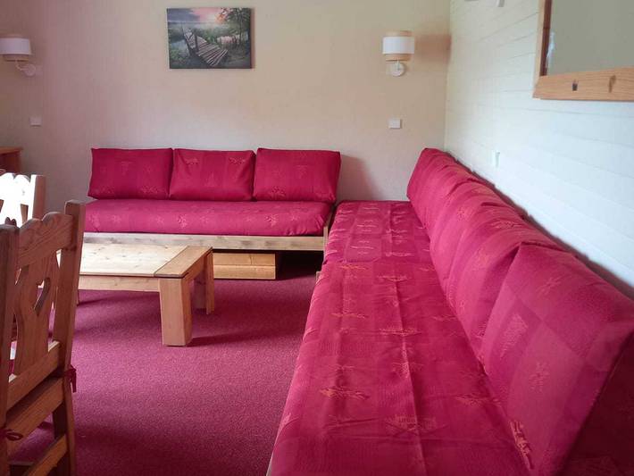 Gîte pour 5 personnes, avec terrasse dans Plagne Bellecote - 4