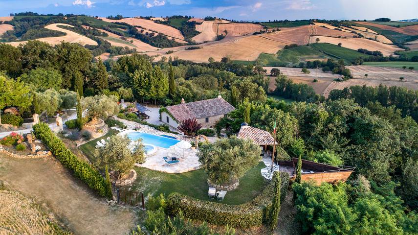 Villa für 9 Personen, mit Garten und Balkon - 1