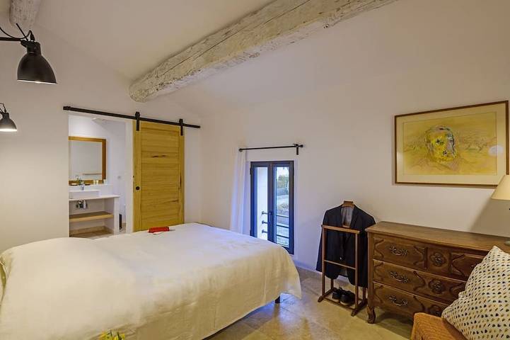 Ferienhaus-Stadt-Eigenes Badezimmer in Maussane-les-Alpilles, Arles und Umgebung