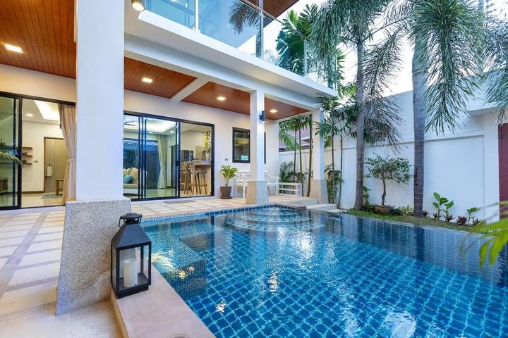 Villa mit pool für 6 Personen, mit Ausblick und Garten sowie Pool in Phuket