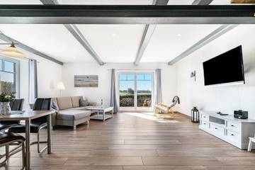 Ferienwohnung für 4 Personen, mit Seeblick und Garten in Pellworm