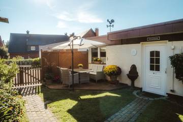 Ferienhaus für 4 Personen, mit Terrasse und Sauna sowie Balkon/Terrasse, kinderfreundlich in Nordrhein-Westfalen