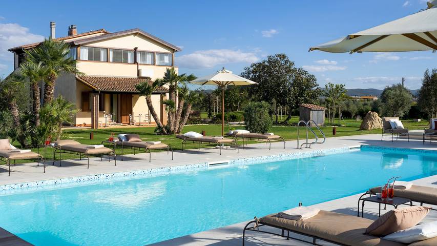 Villa per 14 persone, con Giardino a Campiglia Marittima