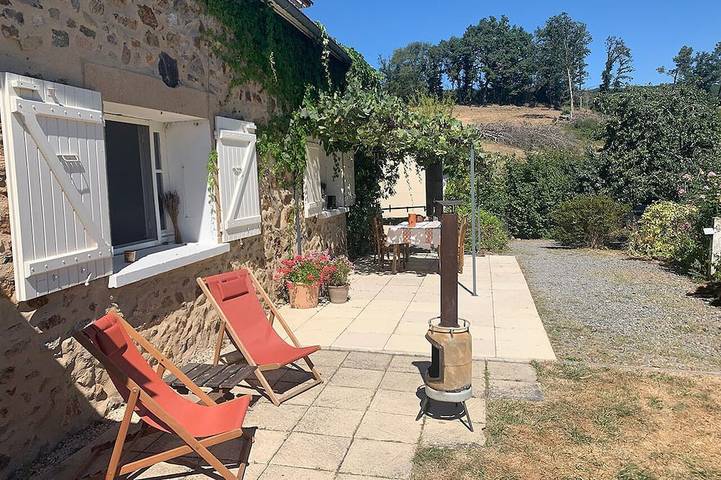 Maison de vacances pour 4 personnes, avec jardin, animaux acceptés