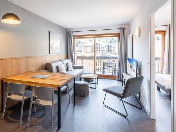 Location de vacances pour 4 personnes, avec balcon, animaux acceptés à Auris - 2