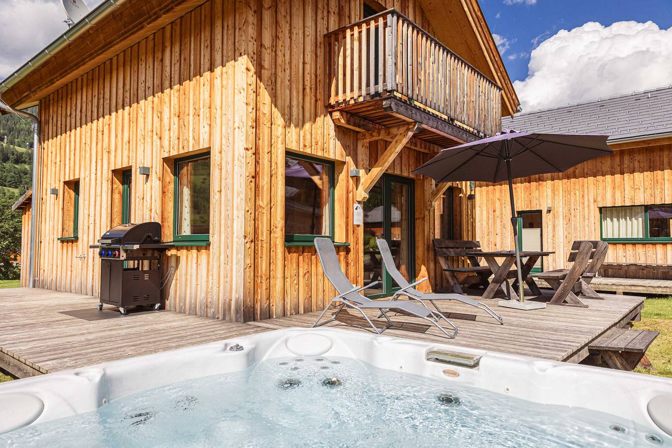 Chalet # 51a mit 3 Schlafzimmer, Sauna & Whirlpool in St. Georgen ob Murau, Sankt Georgen am Kreischberg