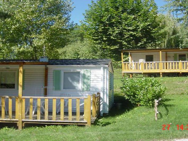 Mobil home pour 4 personnes, avec Terrasse et Piscine à ERP