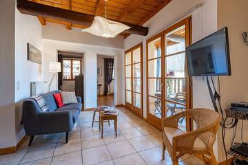 Gîte pour 3 personnes, avec balcon à Saint-Hippolyte