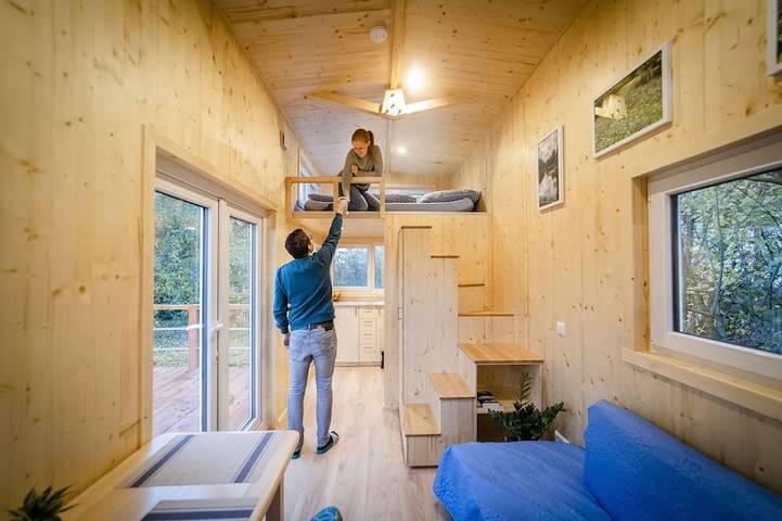 Tiny House - Apfel nahe Bodensee, Donautal in Wald (Baden-Württemberg), Region Bodensee-Oberschwaben