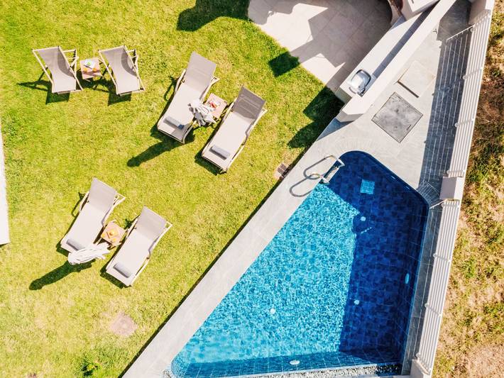 Ferienhaus für 8 Personen, mit Meerblick und Balkon sowie Terrasse und Garten in Plakias - 3