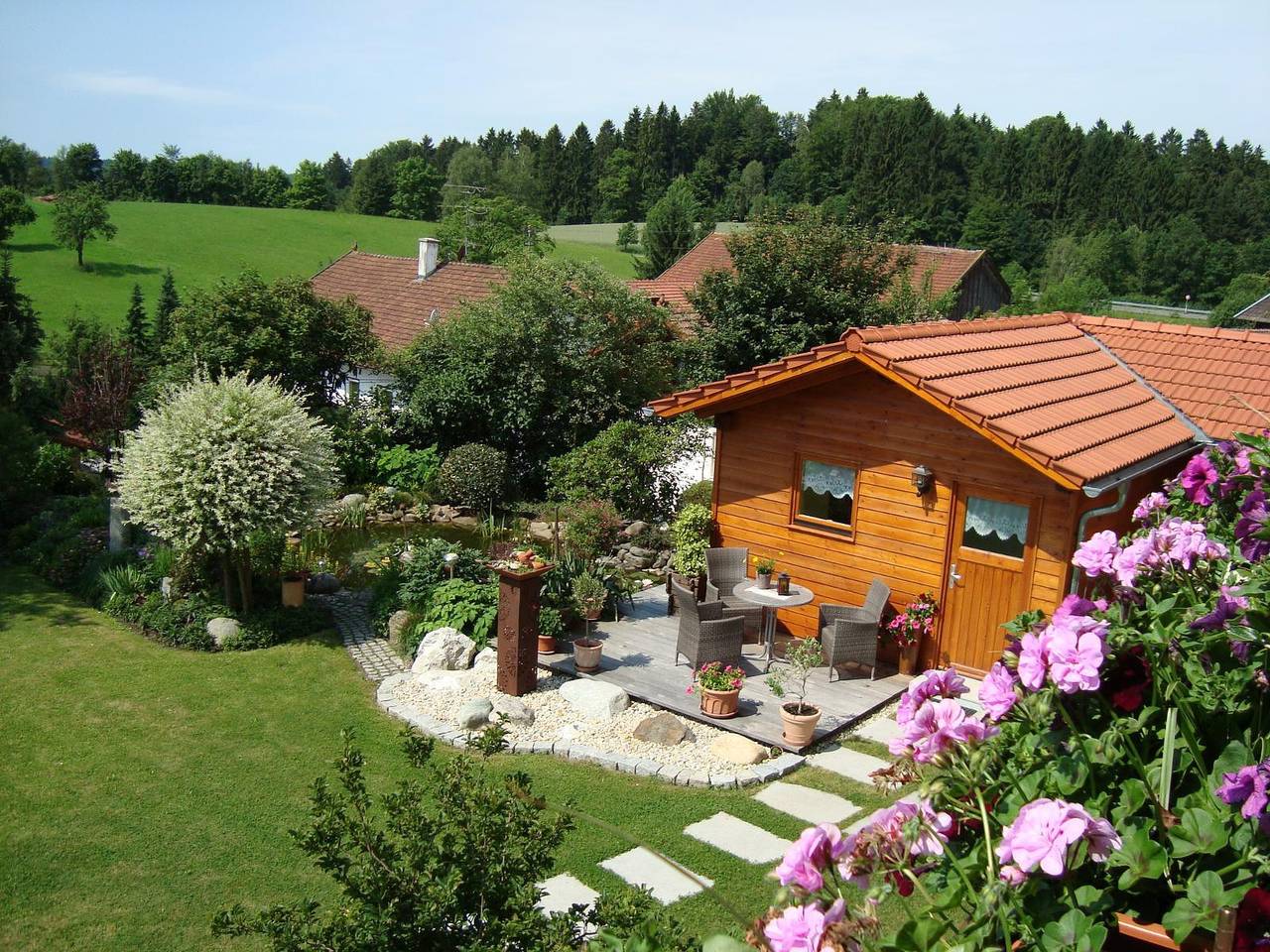 Geheel appartement, Ferienwohnungen Krenn - 1x Fewo (56 qm) in Tittling, Oost-Beieren