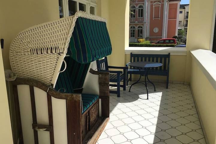 Villa für 2 Personen, mit Balkon, mit Haustier