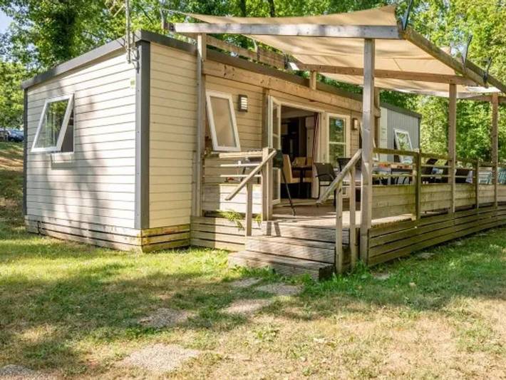 Mobil home pour 6 personnes, avec bassin pour enfant dans Luna Park La Palmyre - 2