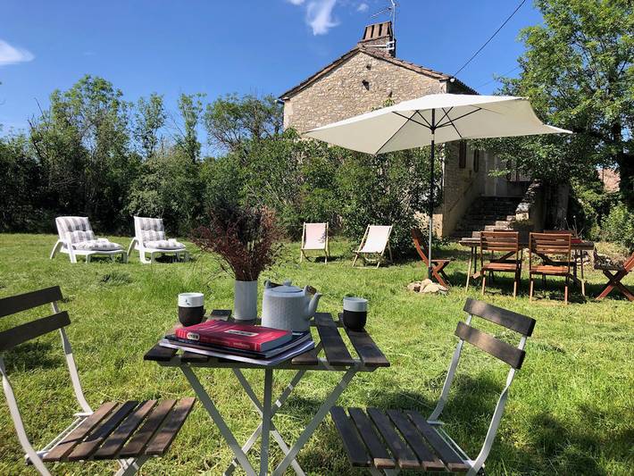 Gîte pour 6 personnes, avec Balcon ainsi que Terrasse et Jardin dans le Lot - 2