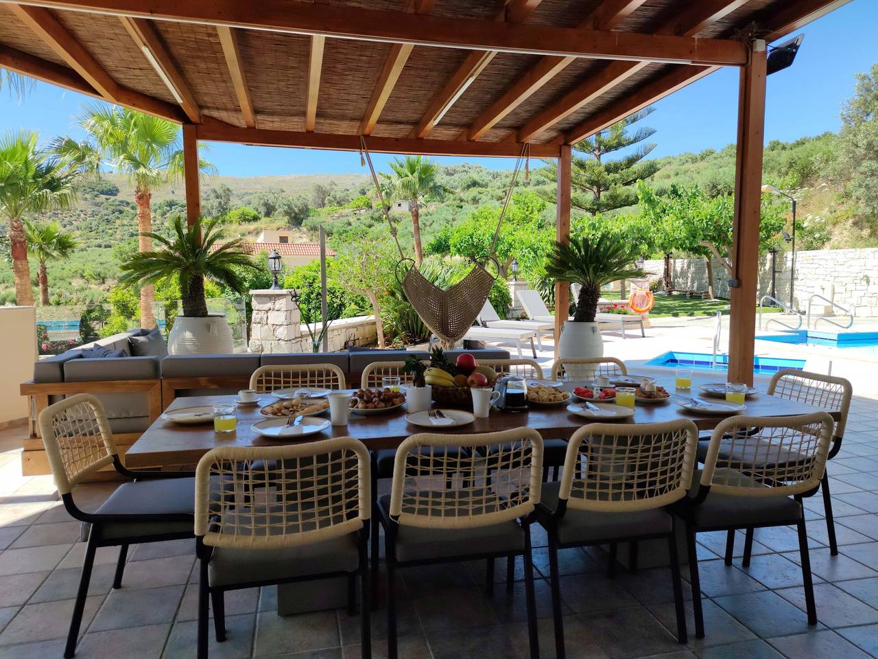 Villa a Kyrianna con piscina privata in Mesi, Rethymno e dintorni
