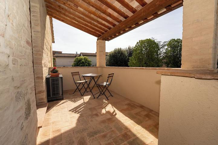 Appartement de vacances pour 4 personnes, avec jardin ainsi que terrasse et piscine - 1