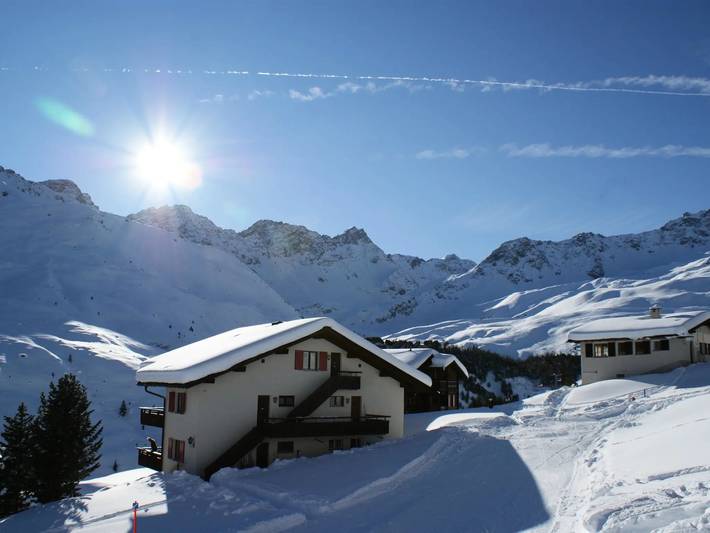 Ferienwohnung für 4 Personen, mit Terrasse, mit Haustier in Arosa