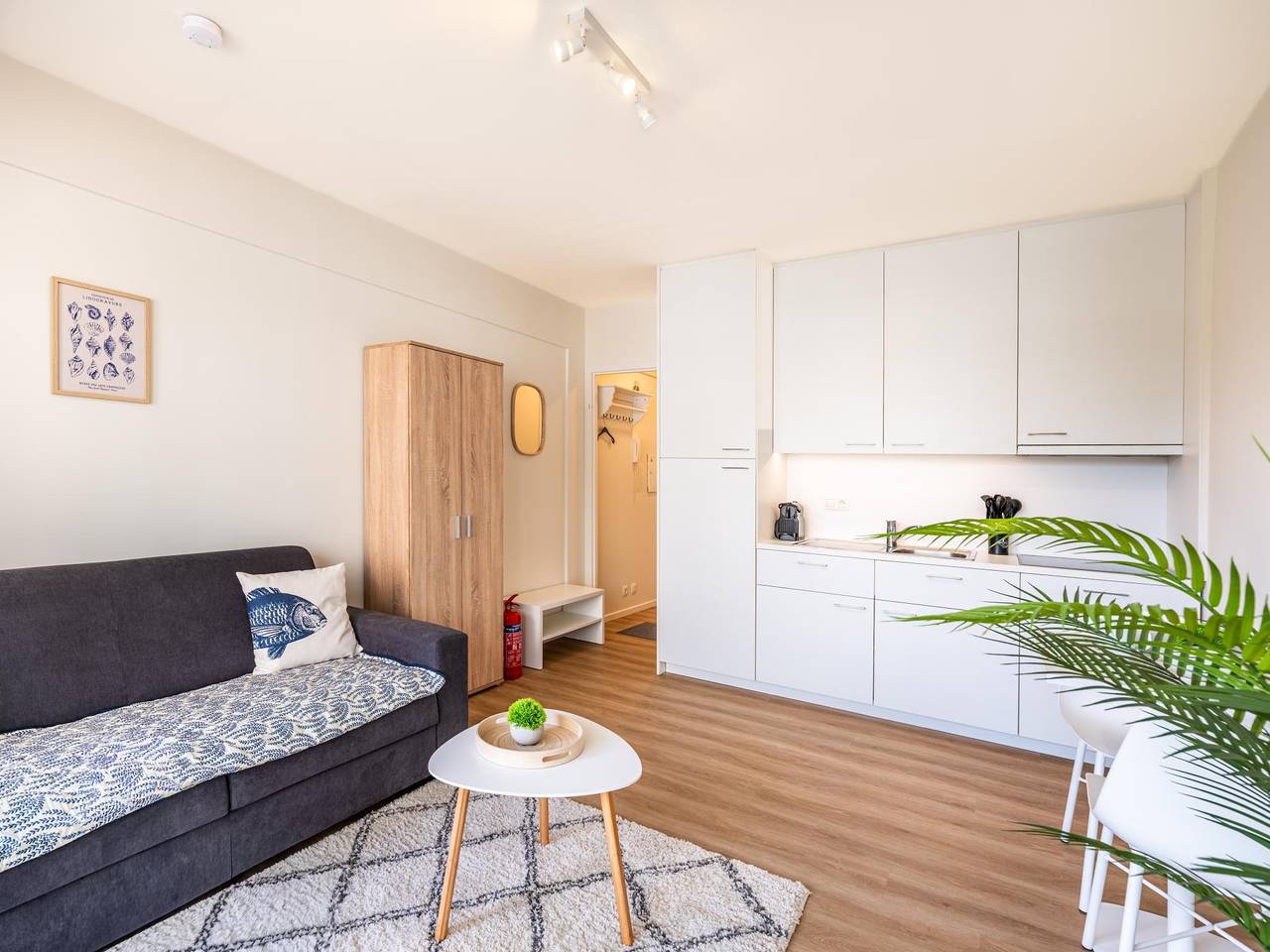 Mooi gerenoveerde studio dichtbij het strand in Koksijde-Bad, Koksijde