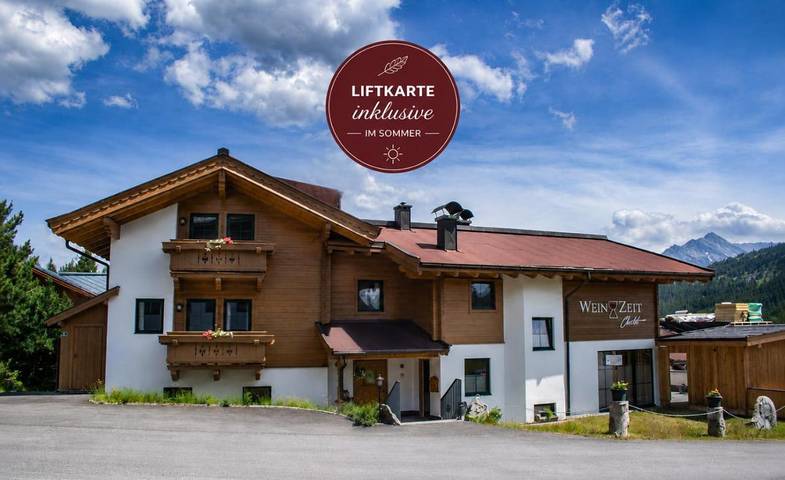 Hütte für 12 Personen, mit Balkon und Terrasse sowie Sauna und Ausblick in Königsleiten