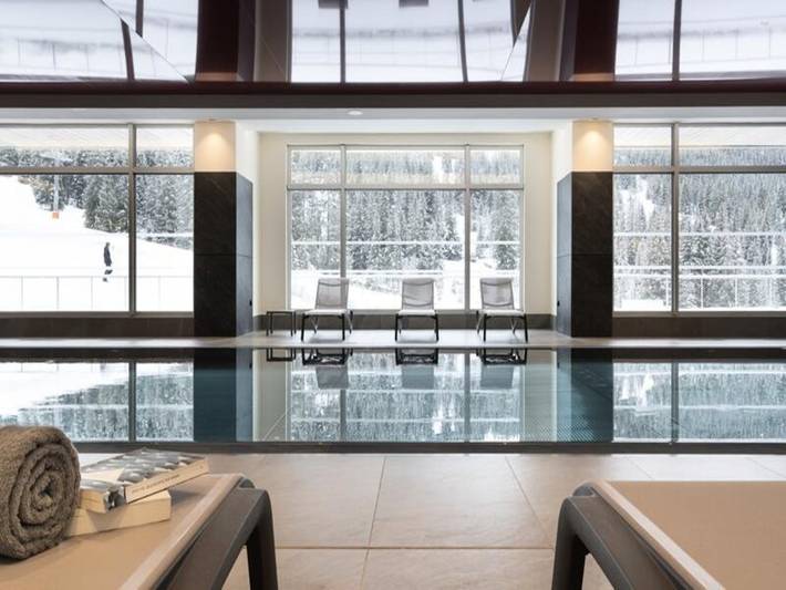 Gîte pour 6 personnes, avec sauna ainsi que balcon et piscine, adapté aux familles dans Office De Tourisme De Flaine Grand Massif - 4