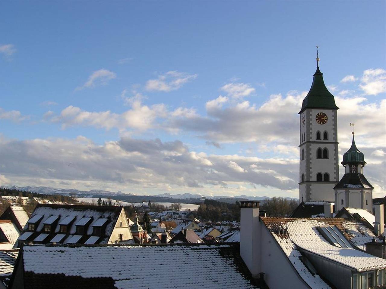 Ganze Ferienwohnung, Altstadtperle - wohnen mittendrin - - Altstadtperle Wohnung 1 in Wangen im Allgäu, Region Bodensee-Oberschwaben