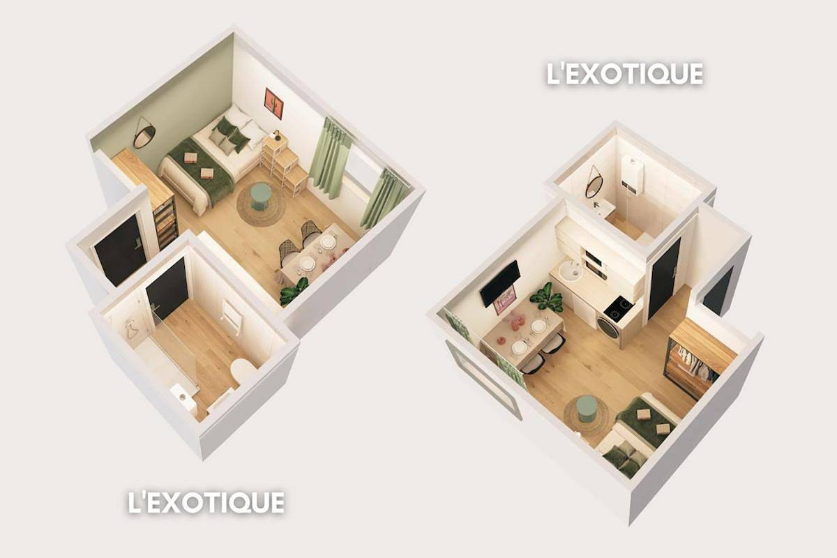 Appartement entier, One-Bedroom Apartment in Anzin, Région de Valenciennes