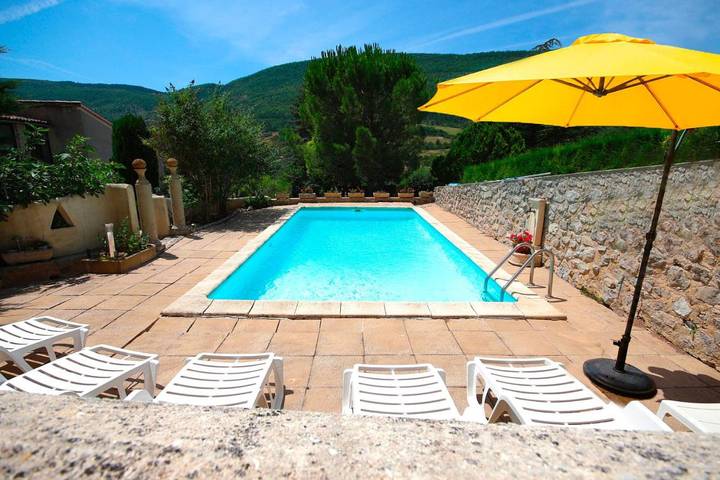 Maison de campagne pour 6 personnes, avec Balcon et Terrasse ainsi que Jardin et Bassin pour enfant dans la Drôme - 2