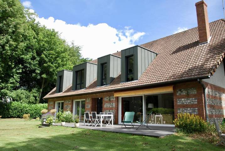 Maison de vacances pour 12 personnes, avec jardin et terrasse