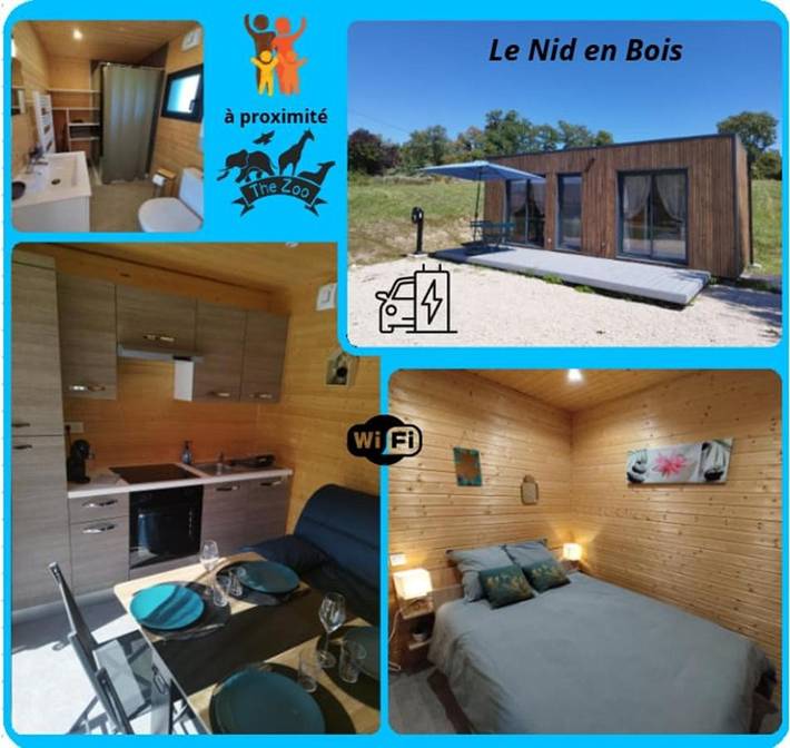 Gîte pour 4 personnes, avec terrasse à Saint-Julien-sur-Cher