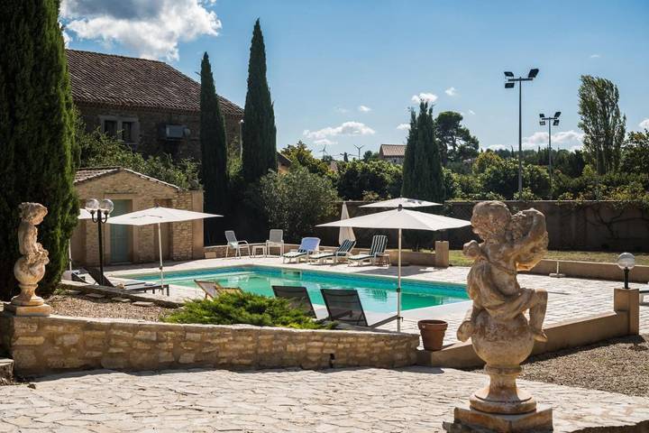 Gîte pour 4 personnes, avec vue ainsi que piscine et balcon à Castelnau-d'Aude - 3