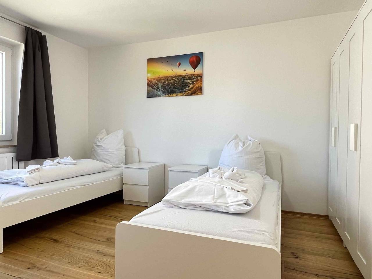Ganze Ferienwohnung, Sad154 Moderne Monteurwohnung mit Balkon in Schwandorf, Ostbayern