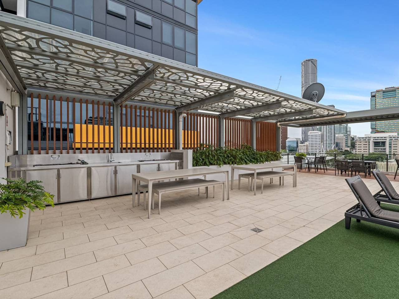 Apartamento entero, Apartamento elegante con azotea, barbacoa y acceso al spa in South Brisbane, Brisbane