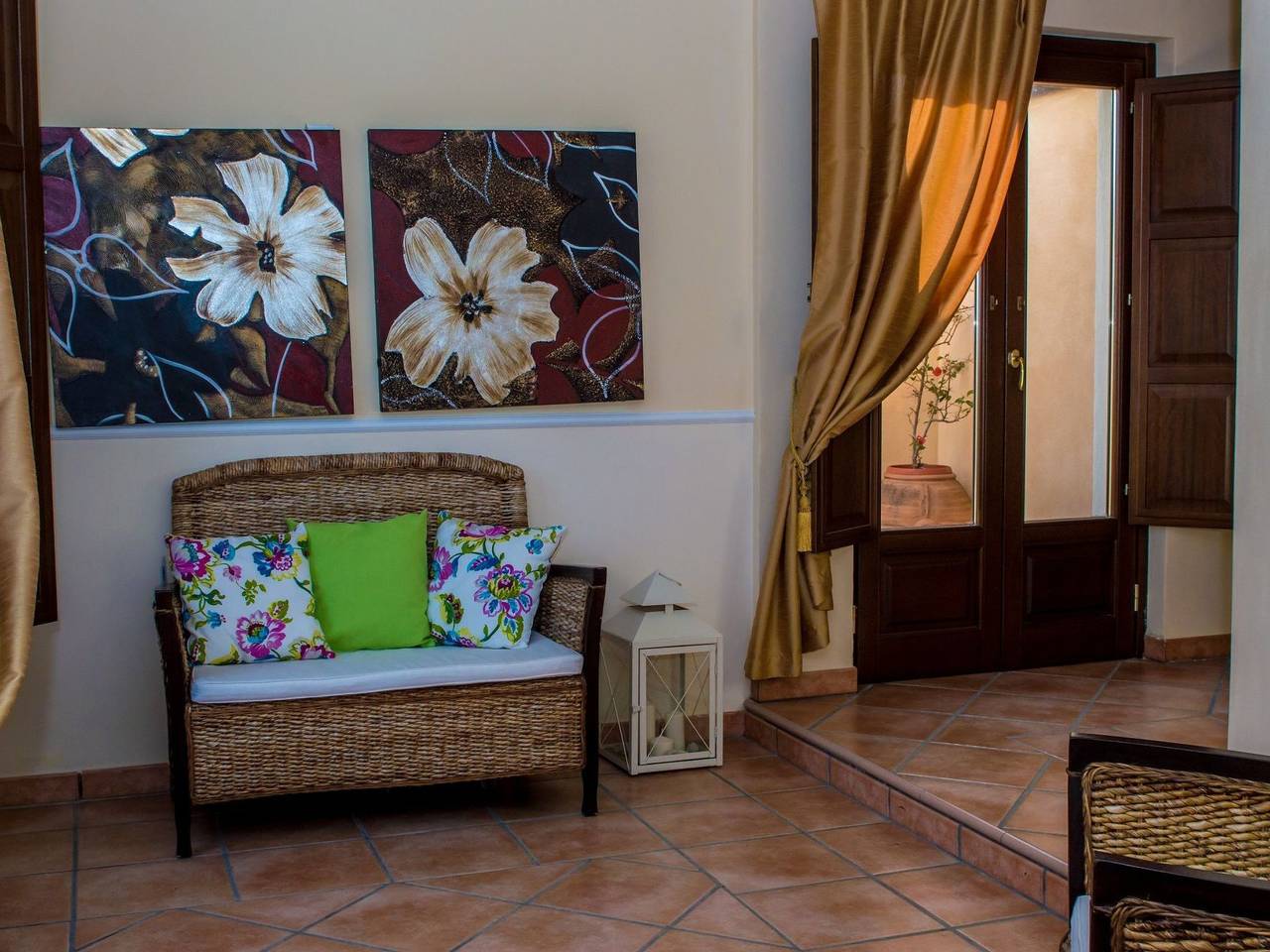 Appartement de vacances entier, Gästezimmer der Villa Mirella 2 in Centola, Cilento