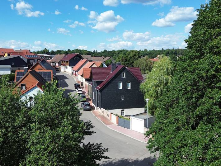 Ferienwohnung für 4 Personen, mit Balkon und Terrasse sowie Garten und Seeblick im Ostharz - 4